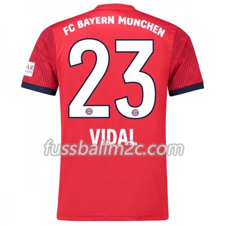 Fußballtrikots FC Bayern München Vidal 23 Heim Trikotsatz 2018-2019